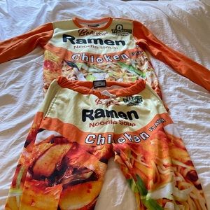 Beloved Ramen sweater and jogger.